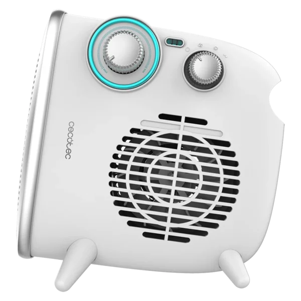Imagen 3 Termoventilador ReadyWarm 2070 Max Dual White de 1800 W con termostato regulable, 3 modos de funcionamiento y sistema de seguridad contra sobrecalentamiento.