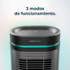 Imagen 8 Calefactor cerámico de 1500 W con pantalla digital y oscilación automática. Integra termostato regulable y 3 modos para una climatización eficiente y segura.
