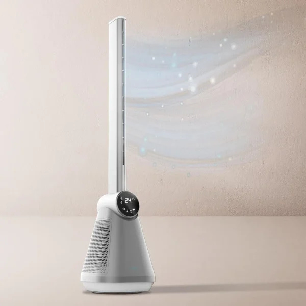 Imagen 4 EnergySilence 9890 Skyline Bladeless: ventilador de torre sin aspas de 50W con tecnología silenciosa, control táctil, mando a distancia y temporizador de 15 h.