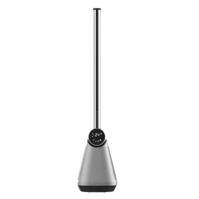 Ventilador de torre sin aspas Cecotec EnergySilence 9890 Skyline Bladeless Dark con pantalla LED