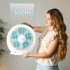 Imagen 4 Ventilador de suelo Cecotec EnergySilence 4500 Power Box de 45 W con 3 velocidades, temporizador de 120 min y aspas de 12 pulgadas para un frescor silencioso.