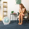 Imagen 5 Ventilador de suelo Cecotec EnergySilence 4500 Power Box de 45 W con 3 velocidades, temporizador de 120 min y aspas de 12 pulgadas para un frescor silencioso.