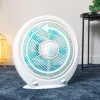 Imagen 7 Ventilador de suelo Cecotec EnergySilence 4500 Power Box de 45 W con 3 velocidades, temporizador de 120 min y aspas de 12 pulgadas para un frescor silencioso.