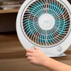 Imagen 8 Ventilador de suelo Cecotec EnergySilence 4500 Power Box de 45 W con 3 velocidades, temporizador de 120 min y aspas de 12 pulgadas para un frescor silencioso.