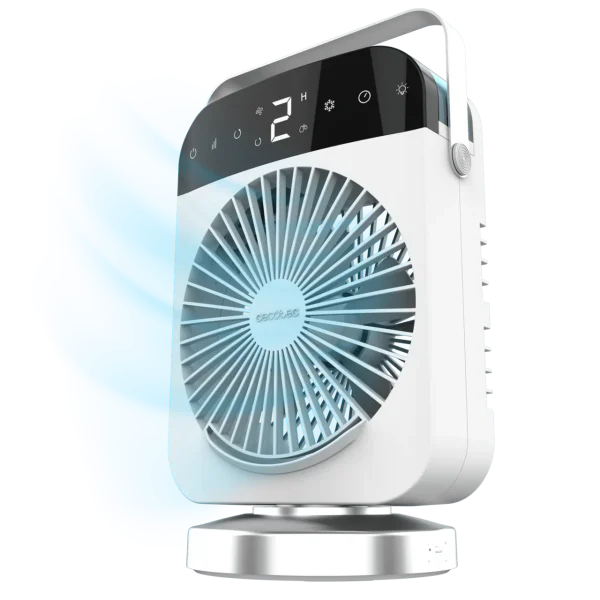 Climatizador evaporativo personal EnergySilence 600 DeskChill Smart Rotate con control táctil y luz LED