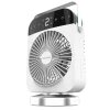 Imagen 2 Climatizador de sobremesa con oscilación y pantalla digital. Depósito de 300 ml, temporizador programable y control táctil para un ambiente fresco y confortable.