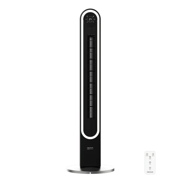 Ventilador de torre Cecotec EnergySilence 9090 Skyline Smart Light con pantalla LED y control táctil