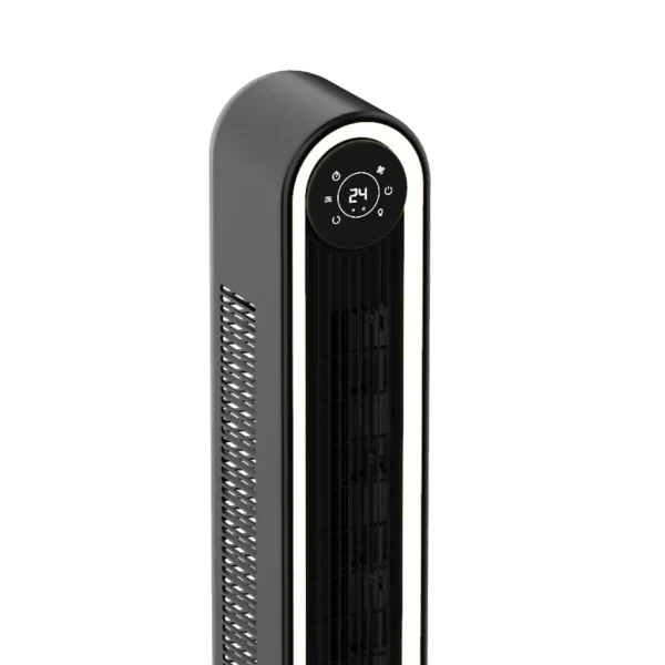 Imagen 4 Ventilador de torre EnergySilence 9090 Skyline Smart Light de 60 W con luz, mando a distancia, pantalla LED y oscilación. Diseño elegante y máxima eficiencia.