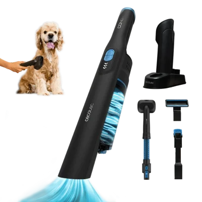 Aspiradora de mano Conga Rockstar Micro+ Animal con accesorios Best Friend Care y motor digital brushless