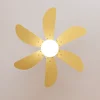 Imagen 4 Ventilador de techo de 36 pulgadas con luz y motor de 50 W. Integra 6 aspas reversibles, 3 velocidades y función verano-invierno para una climatización eficiente.