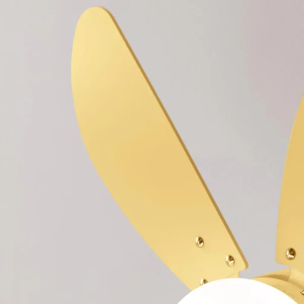 Imagen 6 Ventilador de techo de 36 pulgadas con luz y motor de 50 W. Integra 6 aspas reversibles, 3 velocidades y función verano-invierno para una climatización eficiente.
