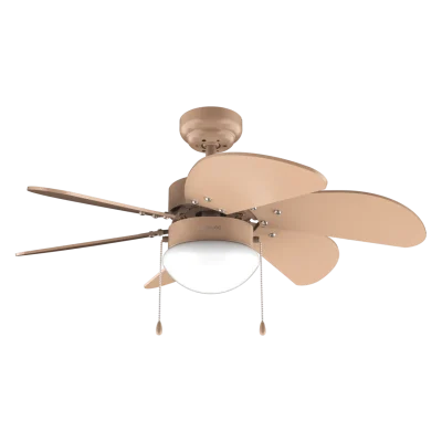 Ventilador de techo Cecotec EnergySilence Aero 3600 Vision Full Orange con aspas reversibles y luz