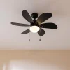 Imagen 2 Ventilador de techo de 36” y 50 W con luz. 6 aspas reversibles, tecnología EnergySilence, 3 velocidades y función verano/invierno para confort todo el año.