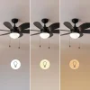 Imagen 7 Ventilador de techo de 36” y 50 W con luz. 6 aspas reversibles, tecnología EnergySilence, 3 velocidades y función verano/invierno para confort todo el año.