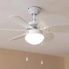 Imagen 5 Ventilador de techo EnergySilence Aero 3600 Vision Full White de 92 cm y 50 W. Incluye luz, 6 aspas reversibles, 3 velocidades y función verano/invierno.