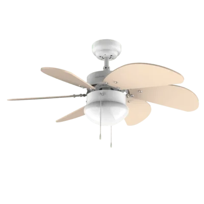 Ventilador de techo EnergySilence Aero 3600 Vision Full Yellow con luz y aspas reversibles de colores