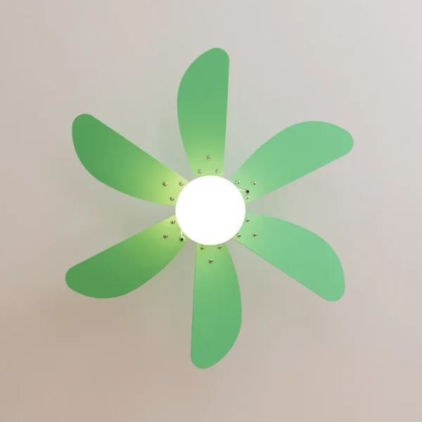 Imagen 4 Ventilador de techo de 36” con lámpara y 6 aspas reversibles. Motor de 50 W, 3 velocidades, función verano/invierno y tecnología EnergySilence silenciosa.
