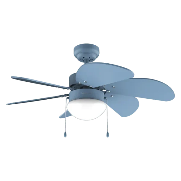 Ventilador de techo EnergySilence Aero 3600 Vision Full Blue con luz y aspas azules