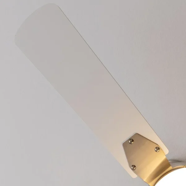 Imagen 5 Ventilador de techo de 42” con luz y 50 W. Sistema EnergySilence, 4 aspas reversibles, 3 velocidades y función invierno-verano para una climatización ideal.