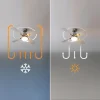 Imagen 6 Ventilador de techo de 42” con luz y 50 W. Sistema EnergySilence, 4 aspas reversibles, 3 velocidades y función invierno-verano para una climatización ideal.
