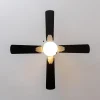Imagen 3 Ventilador de techo EnergySilence Aero 450 IronBlack de 42” y 50 W. Integra luz, 4 aspas aerodinámicas, 3 velocidades y sistema de inversión de giro.