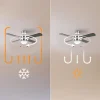 Imagen 7 Ventilador de techo EnergySilence Aero 450 IronBlack de 42” y 50 W. Integra luz, 4 aspas aerodinámicas, 3 velocidades y sistema de inversión de giro.