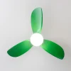 Imagen 5 Ventilador de techo DC de 36" y 35 W en color menta. Incluye luz LED, mando a distancia, temporizador y sistema silencioso EnergySilence para máximo confort.