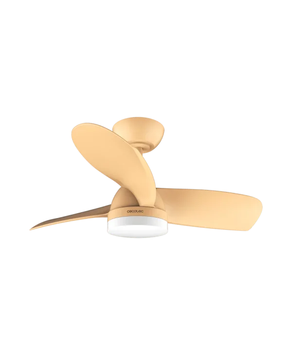 Imagen 2 Ventilador de techo EnergySilence Aero 3050 Orange de 36” con motor DC, luz LED, mando a distancia, 6 velocidades y función verano/invierno.