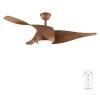 Ventilador de techo EnergySilence Aero 5290 BlackWood con motor DC y luz LED