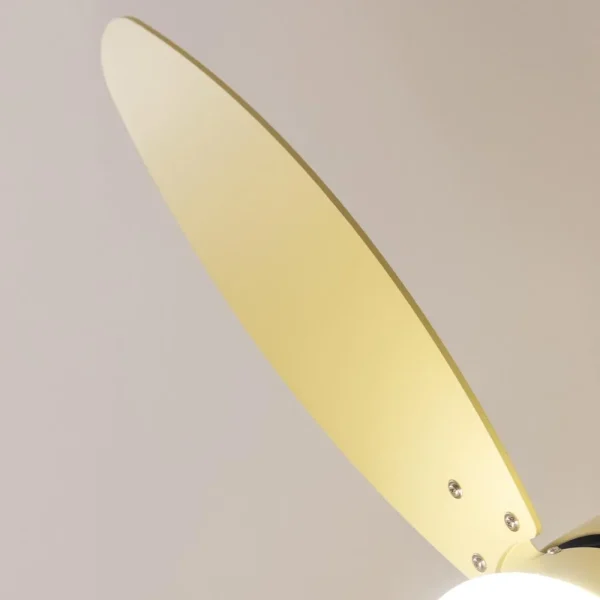 Imagen 7 Ventilador de techo silencioso de 42 pulgadas con motor DC de 40 W y luz LED. Incluye 5 aspas reversibles, mando a distancia y temporizador programable.