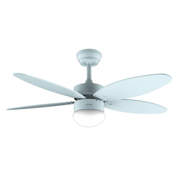 Imagen 2 Ventilador de techo 42” con motor DC, luz LED y mando a distancia. Silencioso, 6 velocidades, temporizador y aspas reversibles con función verano/invierno.
