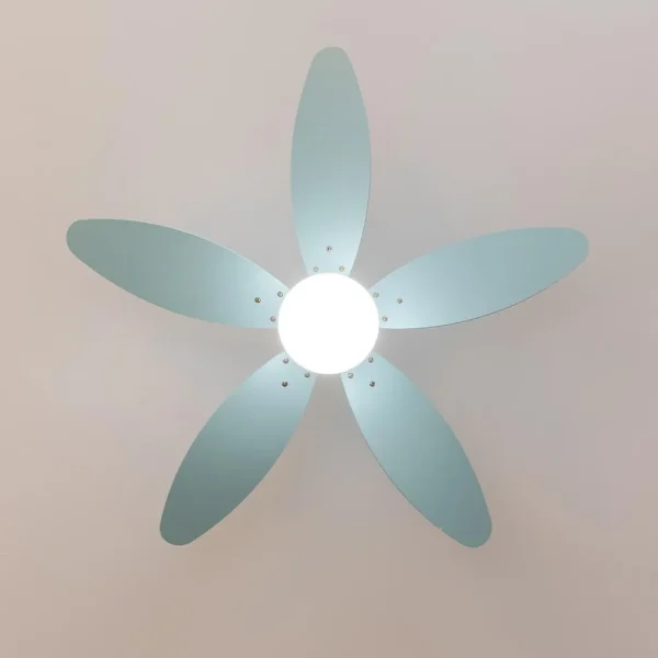 Imagen 5 Ventilador de techo 42” con motor DC, luz LED y mando a distancia. Silencioso, 6 velocidades, temporizador y aspas reversibles con función verano/invierno.