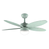 Imagen 2 Ventilador de techo EnergySilence Aero 4260 Full Mint. Motor DC 40W, 42 pulgadas, luz LED, temporizador, mando a distancia y función verano/invierno.