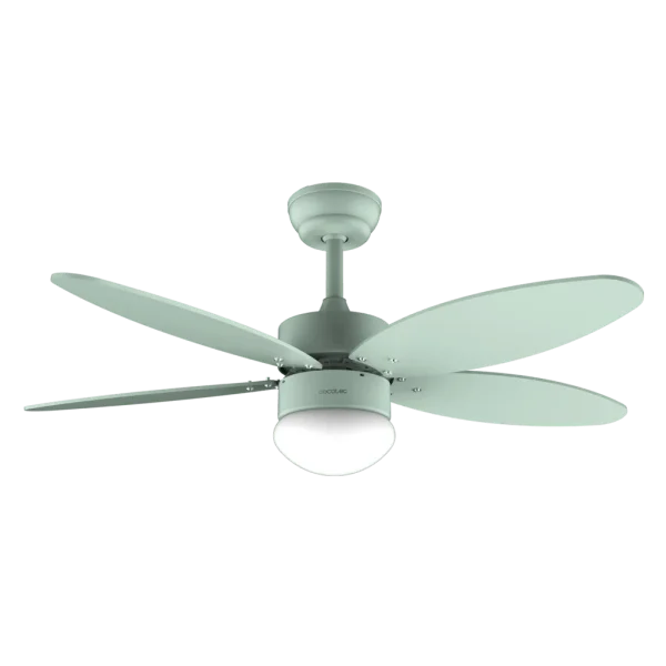 Imagen 2 Ventilador de techo EnergySilence Aero 4260 Full Mint. Motor DC 40W, 42 pulgadas, luz LED, temporizador, mando a distancia y función verano/invierno.