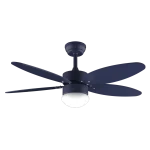 Ventilador de techo EnergySilence Aero 4260 Full Purple con aspas reversibles y luz LED
