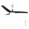 Ventilador de techo Cecotec EnergySilence Aero 560 IronBlack con luz LED y aspas negras