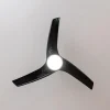 Imagen 5 Ventilador de techo de 52” con luz LED 18W y motor de 62W. Incluye 3 aspas, mando a distancia, temporizador y función verano/invierno para máximo confort.