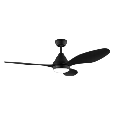 Ventilador de techo EnergySilence Aero 5200 Black Design con luz y mando a distancia