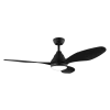 Imagen 6 Ventilador de techo EnergySilence Aero 5200 Black con luz y 60 W. 52 pulgadas, 3 velocidades, temporizador, mando a distancia y función verano-invierno.