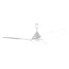 Imagen 2 Ventilador de techo EnergySilence Aero 5200 White de 48” con luz, 60 W de potencia y 4 aspas reversibles. Incluye mando a distancia y función invierno-verano.