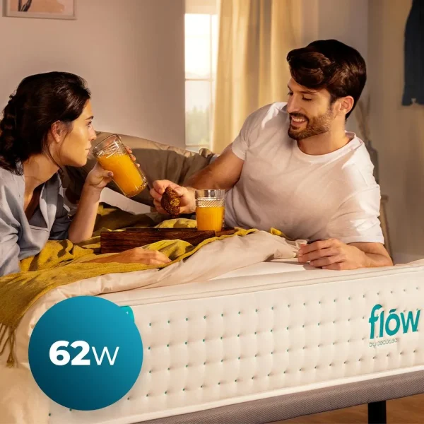Imagen 3 Ventilador de techo EnergySilence Aero 5200 White de 48” con luz, 60 W de potencia y 4 aspas reversibles. Incluye mando a distancia y función invierno-verano.