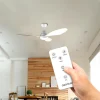 Imagen 6 Ventilador de techo EnergySilence Aero 5200 White de 48” con luz, 60 W de potencia y 4 aspas reversibles. Incluye mando a distancia y función invierno-verano.