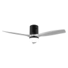 Imagen 2 Ventilador de techo IP44 EnergySilence Aero 5285 con WiFi y aspas BlackTransparent. Motor DC 40W, 132 cm, 6 velocidades y función verano-invierno.