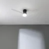 Imagen 3 Ventilador de techo IP44 EnergySilence Aero 5285 con WiFi y aspas BlackTransparent. Motor DC 40W, 132 cm, 6 velocidades y función verano-invierno.