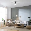 Imagen 4 Ventilador de techo IP44 EnergySilence Aero 5285 con WiFi y aspas BlackTransparent. Motor DC 40W, 132 cm, 6 velocidades y función verano-invierno.