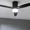 Imagen 6 Ventilador de techo IP44 de 52" con motor DC de 40 W. Incluye luz LED, control por WiFi, 6 velocidades y función verano-invierno. Ideal para exteriores.