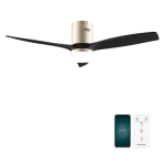 Ventilador de techo exterior EnergySilence Aero 5600 Aqua GoldBlack Connected con luz y WiFi