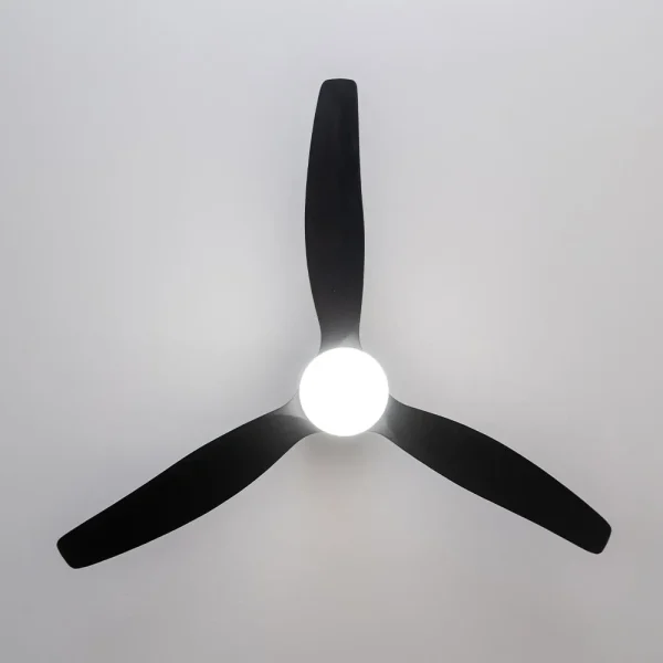 Imagen 5 Ventilador de techo 52" con WiFi, luz LED y protección IP44. Motor DC 40W, 6 velocidades, temporizador y función verano-invierno. Apto para exterior e interior.