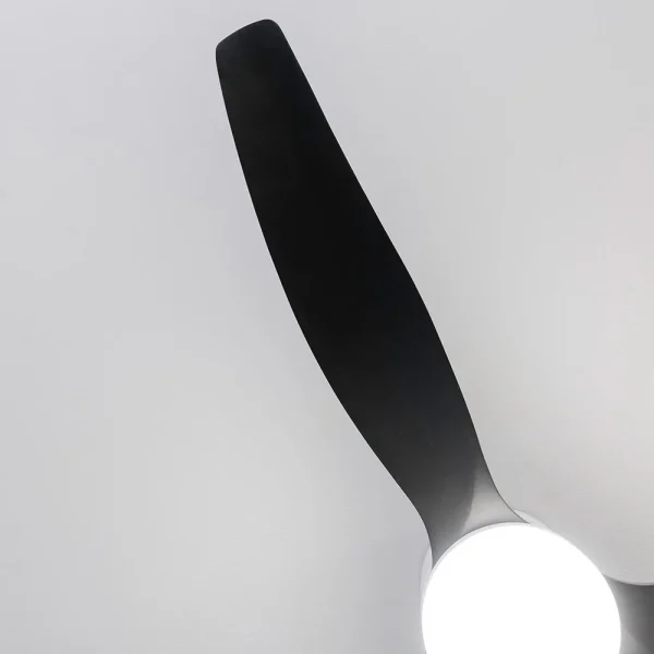 Imagen 7 Ventilador de techo WiFi de 52" con motor DC 40W, luz LED y protección IP44. Incluye mando a distancia, 6 velocidades y función verano-invierno.