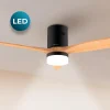 Imagen 4 Ventilador de techo con WiFi, luz LED y protección IP44. Motor DC de 40 W, 52 pulgadas, 3 aspas y función verano/invierno. Control remoto y app móvil.